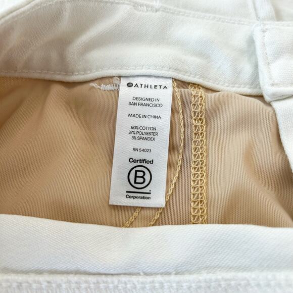 Athleta Sculptek White Skinny Jeans Women’s Size 18 - Picture 11 of 11